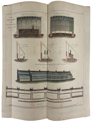 Item #41762 Plans, Elevations and Sections, of Hot-Houses, Green-Houses, an Aquarium,...