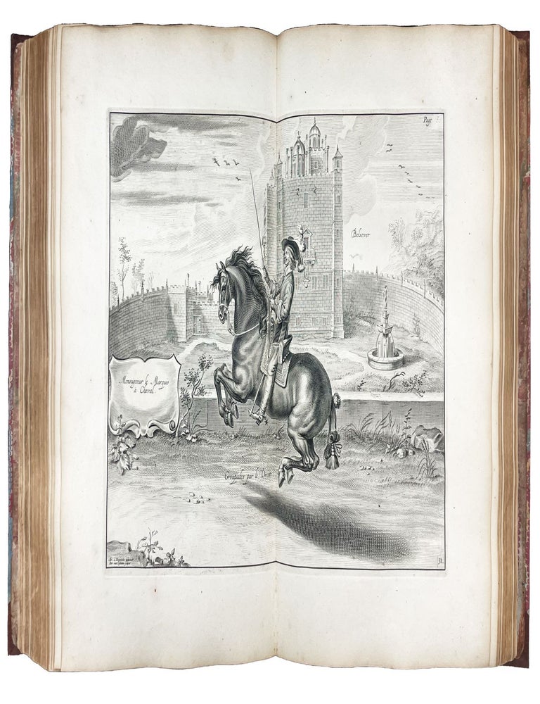 Item #41768 M&eacute;thode et Invention Nouvelle de Dresser les Chevaux. William Cavendish NEWCASTLE, Gaspard de SAUNIER, Abraham van DIEPENBEKE.