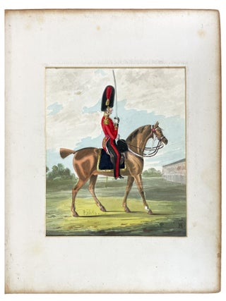 An album of 65 original uniform studies of British Army Officers