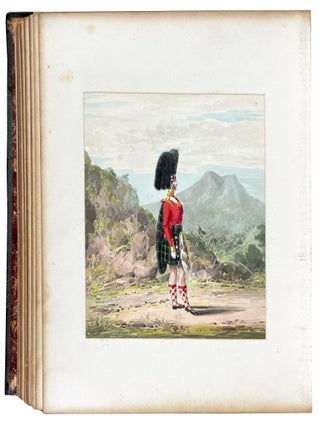 An album of 65 original uniform studies of British Army Officers
