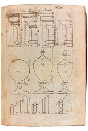The Country Builder’s Assistant, fully explaining, the best methods for Striking Regular and Quirked mouldings: ... Correctly engraved on thirty-seven copperplates with a printed explanation to each