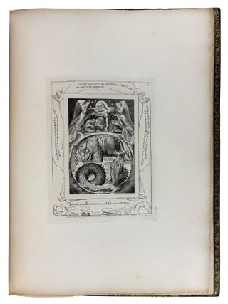 Illustrations of the Book of Job. Invented and engraved by William Blake