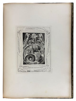 Illustrations of the Book of Job. Invented and engraved by William Blake
