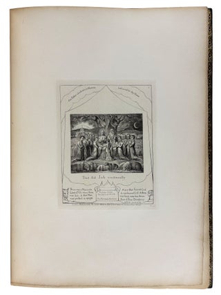 Illustrations of the Book of Job. Invented and engraved by William Blake