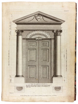 The carpenter's and joiner's repository, or, A new system of lines and proportions for doors, windows, chimnies, cornices & mouldings, for finishing of rooms, &c.