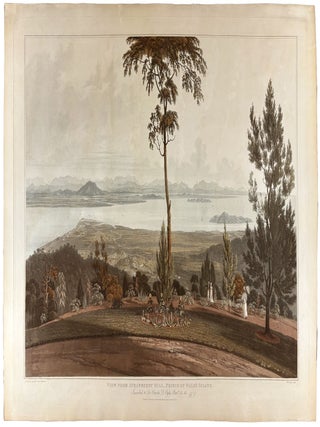 Item #41901 [Malaysia] View from Strawberry Hill, Prince of Wale's Island. William DANIELL,...