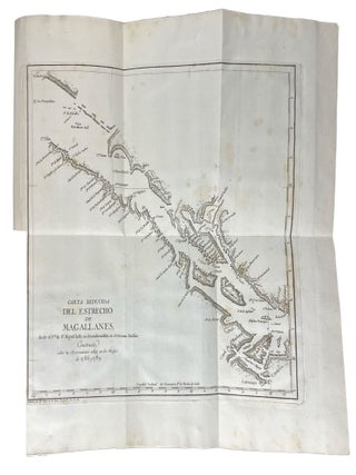 Relaci&oacute;n del ultimo viage al Estrecho de Magallanes de la fragata de S. M. Santa Maria de la Cabeza en los anos de 1785 y 1786. Extracto de todos los anteriores desde su descubrimiento impresos y mss. y noticia de los habitantes. 1788