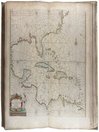 De Zee-Atlas ofte Water-Waereld, vertoonende alle de Zee-Kusten van het bekende deel des Aerd-Bodems, Met een generale beschrijvinge van dien. Seer dienstigh vooralle Schippers en Stuurlieden; mitsgaders Koop-lieden om op't Kantoor gebruykt te werden Nieuwe
