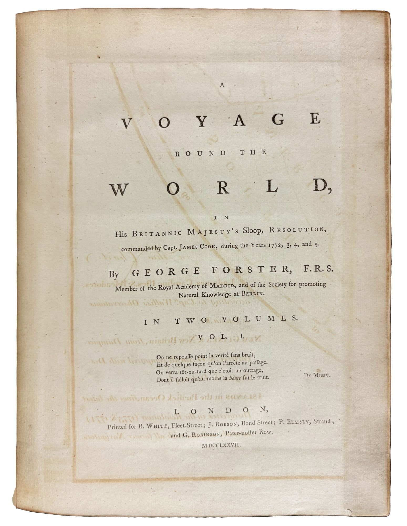 A Voyage Round the World, in His Britannic Majesty's Sloop
