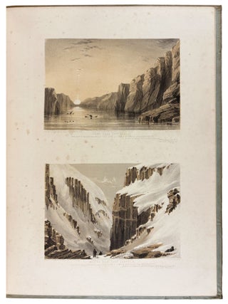 Ten Coloured Views taken during the Arctic Expedition of Her Majesty&rsquo;s Ships "Enterprise" and "Investigator," under the command of Captain Sir James Ross, R.N., KT., F. R.S., drawn by W.H. Browne, Esq., Lieut. R.N., late of H.M.S. "Enterprise". On Stone by Charles Haghe. With a summary of the various Arctic Expeditions in Search of Captain Sir John Franklin, K.T., K.C.H., and his companions in H.M. Ships "Erebus" and "Terror"