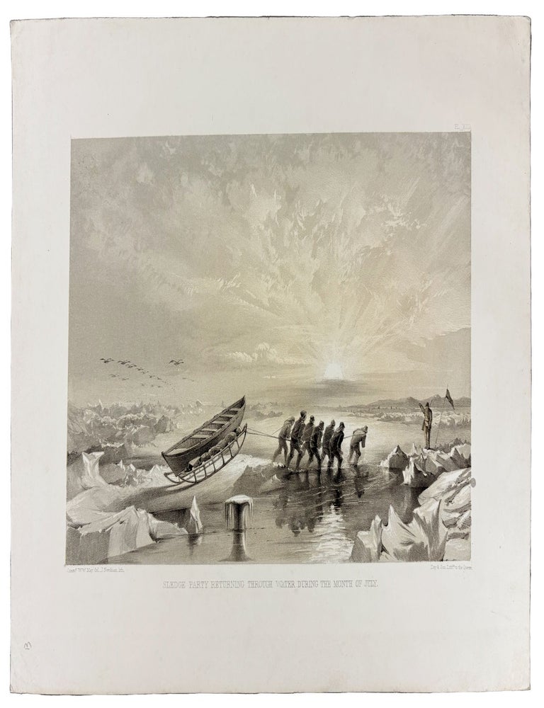Item #41977 A Series of Fourteen Sketches Made During the Voyage Up Wellington Channel in Search of Sir John Franklin, K.C.H., and the Missing Crews of H.M. Discovery-Ships Erebus and Terror; Together with a Short Account of Each Drawing. Lieutenant Walter William MAY.