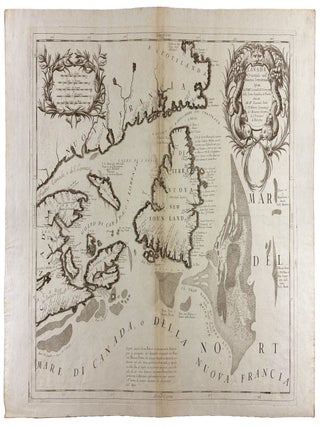 Item #41986 Canada Orientale nell' America Settentrionale Descritta. Vincenzo Maria CORONELLI