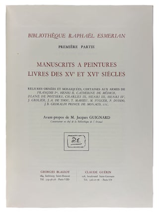 Bibliothèque Raphaël Esmerian