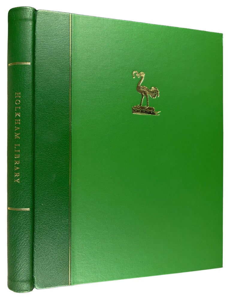 Item #42014 Holkham Library: A History and Description. D. P MORTLOCK.