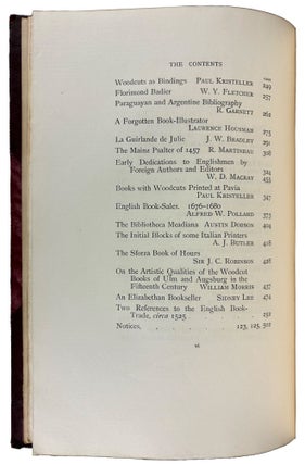 Bibliographica: Papers on Books, Their History and Art