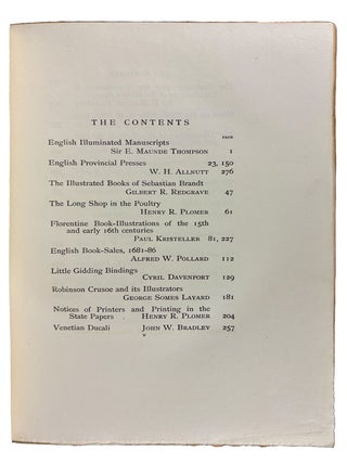 Bibliographica: Papers on Books, Their History and Art