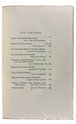 Bibliographica: Papers on Books, Their History and Art