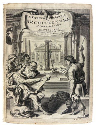 Item #42125 De Architectura Libri Decem Cum Notis, Castigationibus & Observationibus...