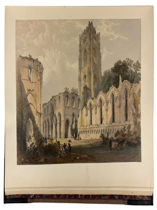 The Monastic Ruins of Yorkshire, from drawings by William Richardson, Archt. With historical descriptions by the Revd. Edward Churton, M.A. Lithographed by George Hawkins