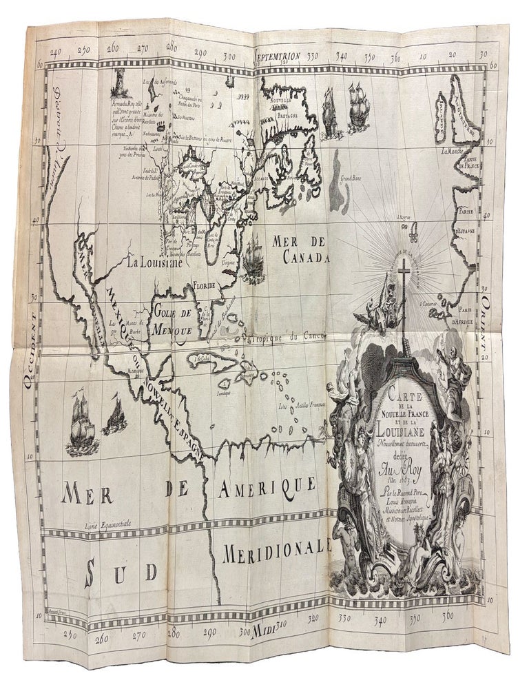 Item #42214 Description de la Louisiane and Nouvelle decouverte d'un tres grand pays situe dans l'Amerique. Louis HENNEPIN.
