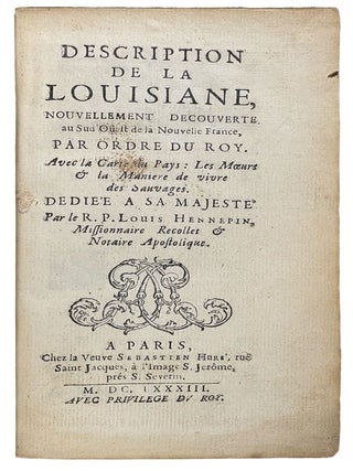 Description de la Louisiane and Nouvelle decouverte d'un tres grand pays situe dans l'Amerique
