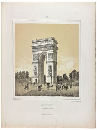 Item #42240 Paris et ses environs, 1861. Grand Album représentant les Vues et les Monuments les...