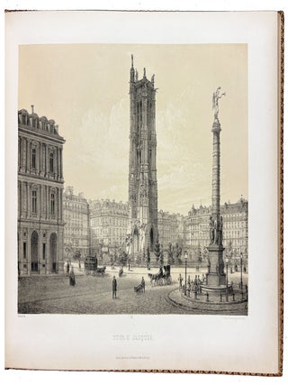 Paris et ses environs, 1861. Grand Album représentant les Vues et les Monuments les plus curieux de Paris et les Sites les plus remarquables des Environs