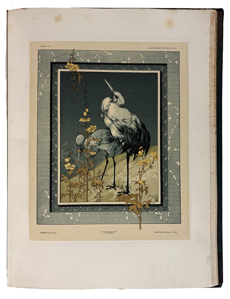 Item #42245 Fantasies D&eacute;coratives. Jules-Auguste HABERT-DYS.