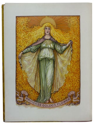 The Golden Flower. Chrysanthemum. Verses by Edith M. Thomas, Richard Henry Stoddard, Alice Ward Bailey, Celia Thaxter, Kate Upson Clark, Louis Carroll, Margaret Deland, Robert Browning, & Oliver Wendell Holmes. Collected, arranged and embellished with original designs by F. Schuyler Mathews