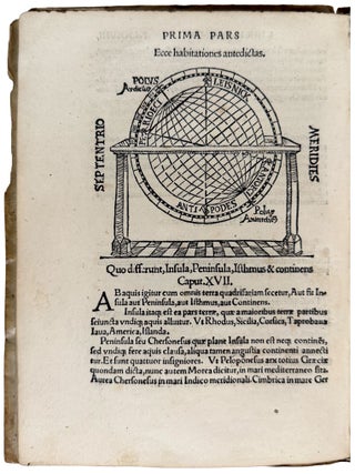 Cosmographicvs liber Petri Apiani mathematici, iam denuo integritati restitutus per Gemmam Phrysium. Item eiusdem Gemmæ Phrysij Libellus de locorum describendorum ratione, & de eorum distantijs inueniendis, nuñq ante hac visus