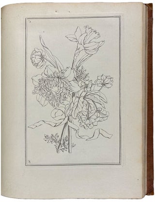 Livre de fleurs, dessinées d’après nature, et gravées par Vauquer