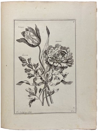 Livre de fleurs, dessin&eacute;es d&rsquo;apr&egrave;s nature, et grav&eacute;es par Vauquer
