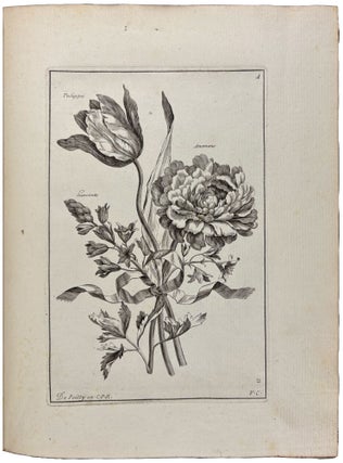 Livre de fleurs, dessinées d’après nature, et gravées par Vauquer