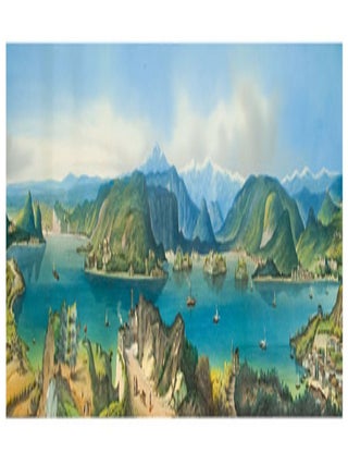 Item #42496 Lake Maggiore. 19th century ITALIAN SCHOOL