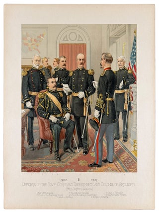 Item #42511 The Army of the United States. Illustrated by forty-four fac-simile plates from water...