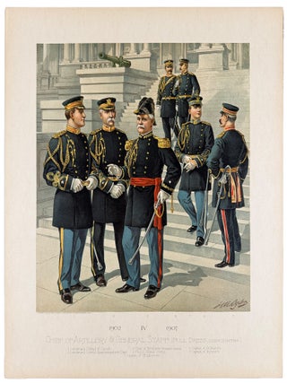 The Army of the United States. Illustrated by forty-four fac-simile plates from water color drawings by H.A. Ogden. Text by Henry Loomis Nelson. Prepared and executed by the Quartermaster General of the United States, under the Authority of the Secretary of War