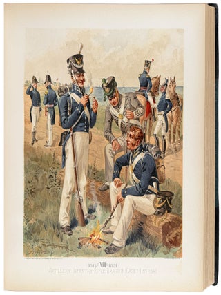 The Army of the United States. Illustrated by forty-four fac-simile plates from water color drawings by H.A. Ogden. Text by Henry Loomis Nelson. Prepared and executed by the Quartermaster General of the United States, under the Authority of the Secretary of War