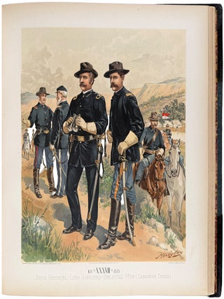 The Army of the United States. Illustrated by forty-four fac-simile plates from water color drawings by H.A. Ogden. Text by Henry Loomis Nelson. Prepared and executed by the Quartermaster General of the United States, under the Authority of the Secretary of War