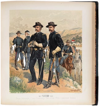 The Army of the United States. Illustrated by forty-four fac-simile plates from water color drawings by H.A. Ogden. Text by Henry Loomis Nelson. Prepared and executed by the Quartermaster General of the United States, under the Authority of the Secretary of War