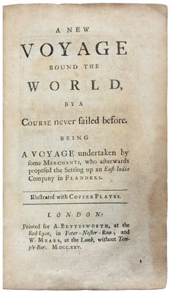 A New Voyage Round the World, by a Course Never Sailed Before