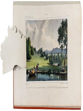 L'Art de cr&eacute;er les jardins, contenant les pr&eacute;ceptes g&eacute;n&eacute;raux de cet art; leur application d&eacute;velopp&eacute;e sur des vues perspectives, coupes et &eacute;l&eacute;vations, par des exemples choisis dans les jardins les plus c&eacute;l&egrave;bres de France et d'Angleterre; et le trac&eacute; pratique de toute esp&egrave;ce de jardins...Nouvelle Edition
