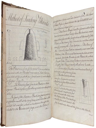 Item #42550 Manuscript volume detailing the manufacture and maintenance of explosives and...