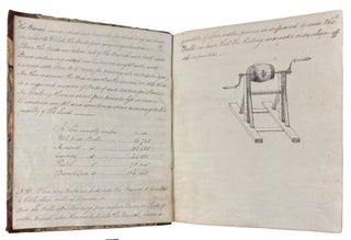Manuscript volume detailing the manufacture and maintenance of explosives and ammunition