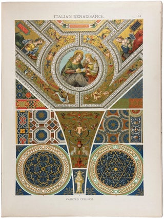 Ornamental Treasures. A Collection of Designs from India, China, Japan, Italy, Germany, France etc. of all styles and times comprising 100 plates with explanatory letterpress by H. Dolmetsch