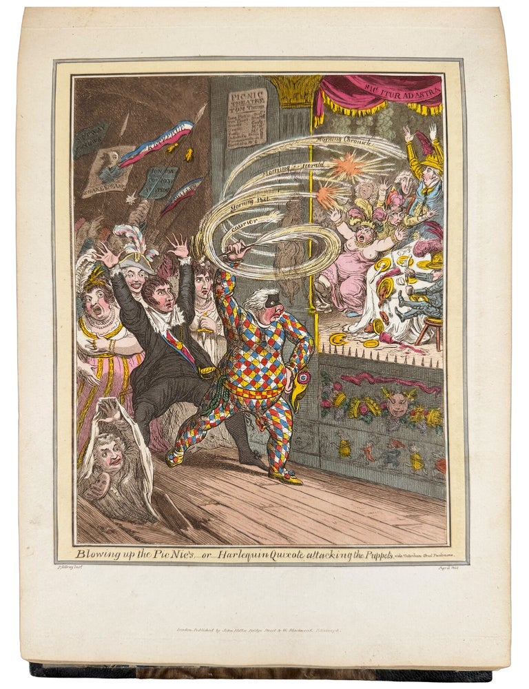 Item #42615 The Caricatures of James Gillray; with Historical and Political Illustrations, and Compendious Biographical Anecdotes and Notices. James GILLRAY.