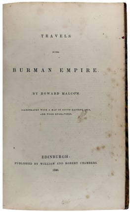 Travels in the Burman Empire