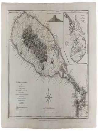 Item #42745 St. Christopher's, or St. Kitts, Surveyed By Anthony Ravell Esquired. Surveyor...
