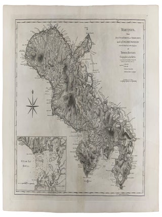 Item #42746 Martinico, Done from Actual Surveys and Observations, made by English Engineers...