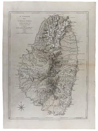 Item #42749 St. Vincent, from An Actual Survey Made In The Year 1775 after the Treaty with the...