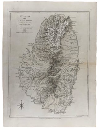 Item #42749 St. Vincent, from An Actual Survey Made In The Year 1775 after the Treaty with the...